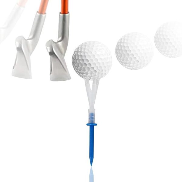 PVC Multi-Color Six-Prong Golf Tees - Image 2